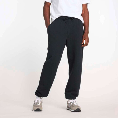 Pantalón Largo Sport Essentials French Terry Jogger de Hombre Negro