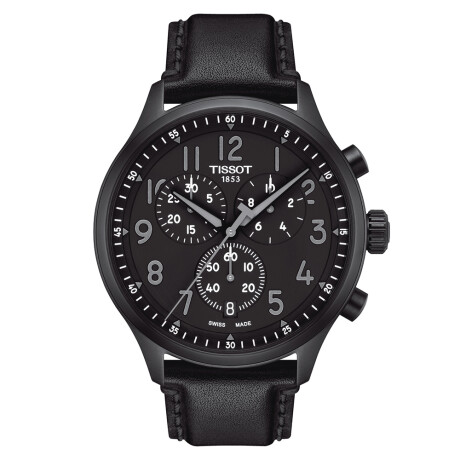 Reloj Tissot CHRONO XL VINTAGE en acero recubierto en PVD negro, correa negra y esfera negra Reloj Tissot CHRONO XL VINTAGE en acero recubierto en PVD negro, correa negra y esfera negra