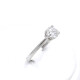 Anillo En Oro 18K Blanco Con Brillante Anillo En Oro 18K Blanco Con Brillante