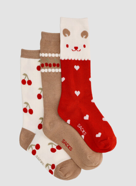 Pack x3 3/4 inf diseños algodón infantil Variante 28