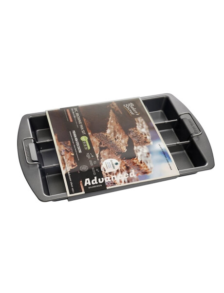 MOLDE P/BROWNIE ESP 0.6MM ANTIAD. GRIS 40x25x4CM MOLDE P/BROWNIE ESP 0.6MM ANTIAD. GRIS 40x25x4CM