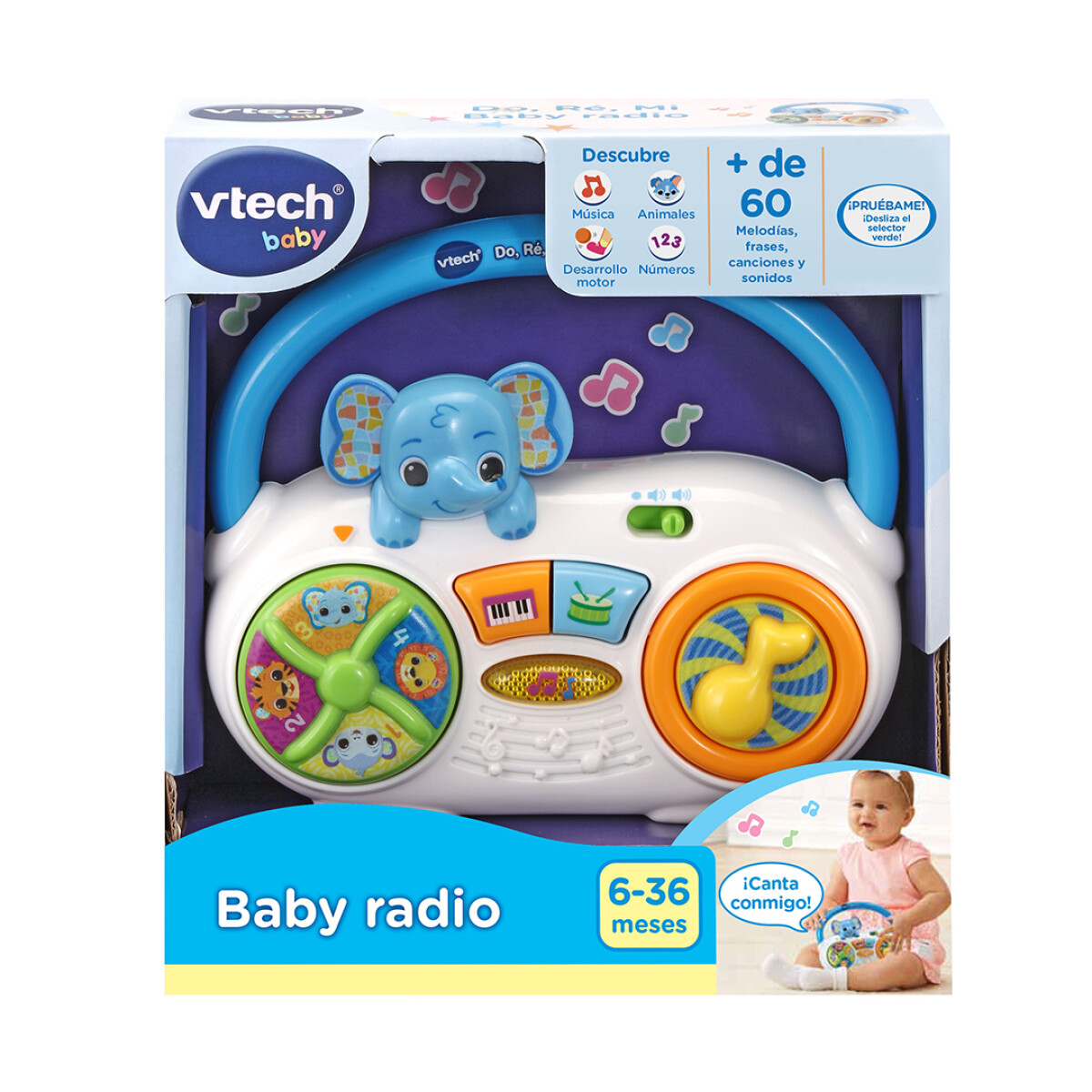 Juguete Didáctico Vtech Baby Radio 533322 - 001 