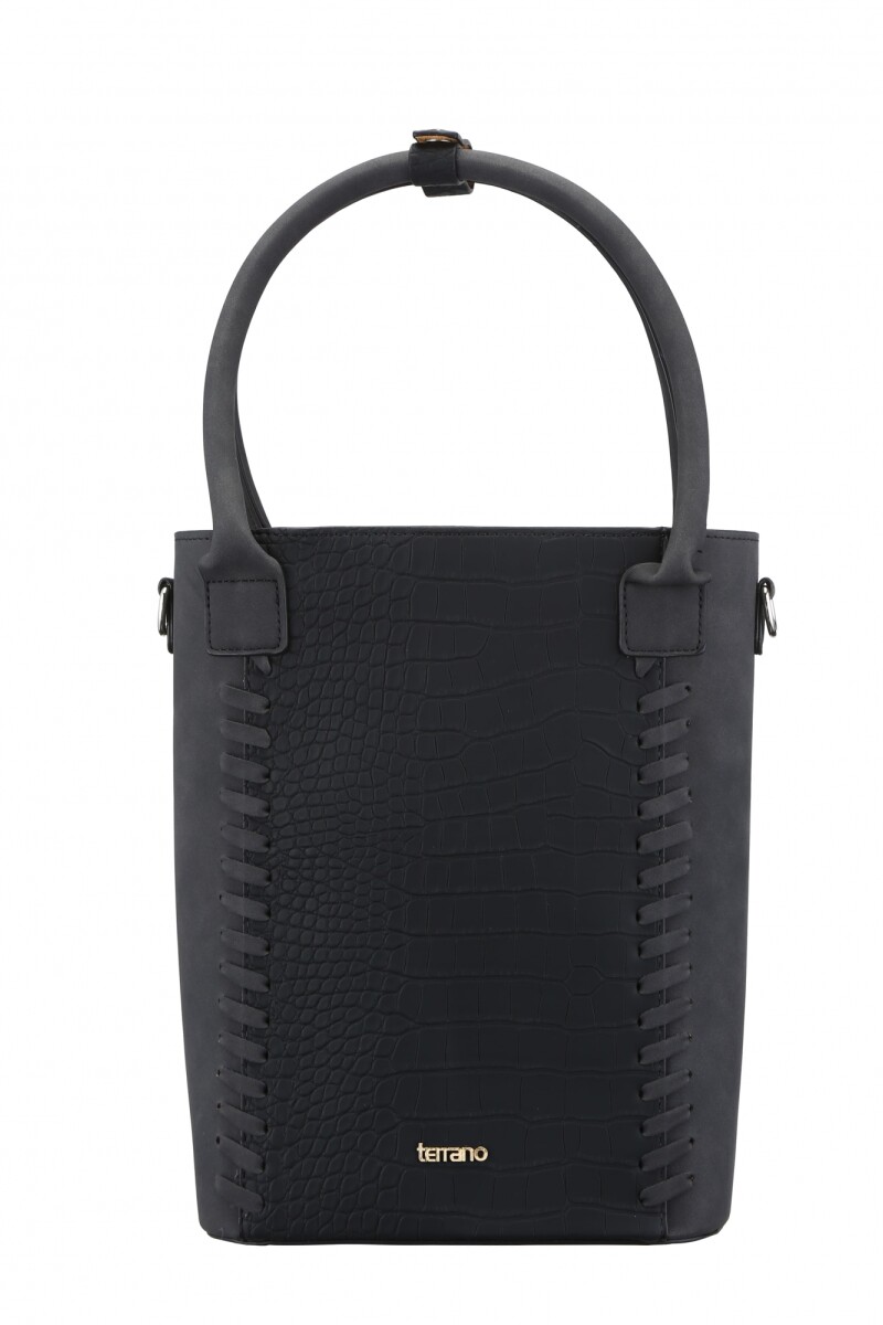 CARTERA MATERA TERRANO DE MANO NEGRO CROCO