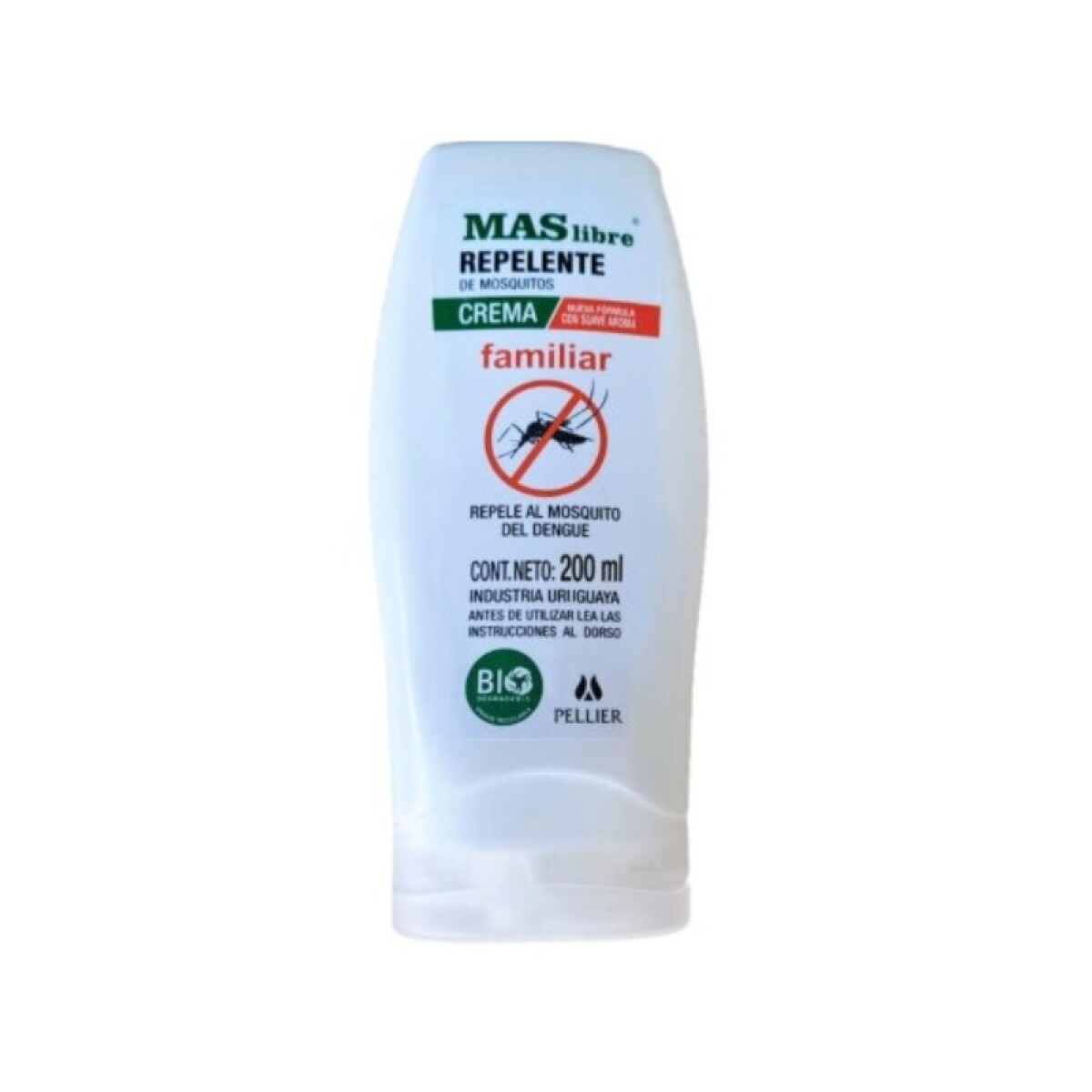Mas libre repelente - Crema 200 ml 
