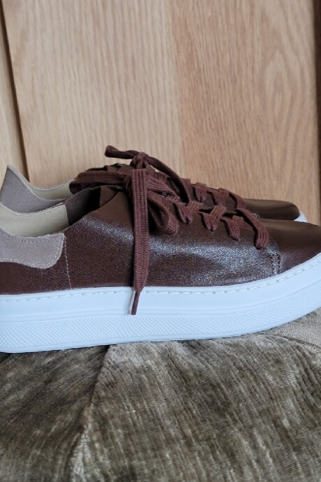 Zapatilla Aline Chocolate
