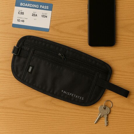 Riñonera de seguridad anti robo para viaje RFID Sc