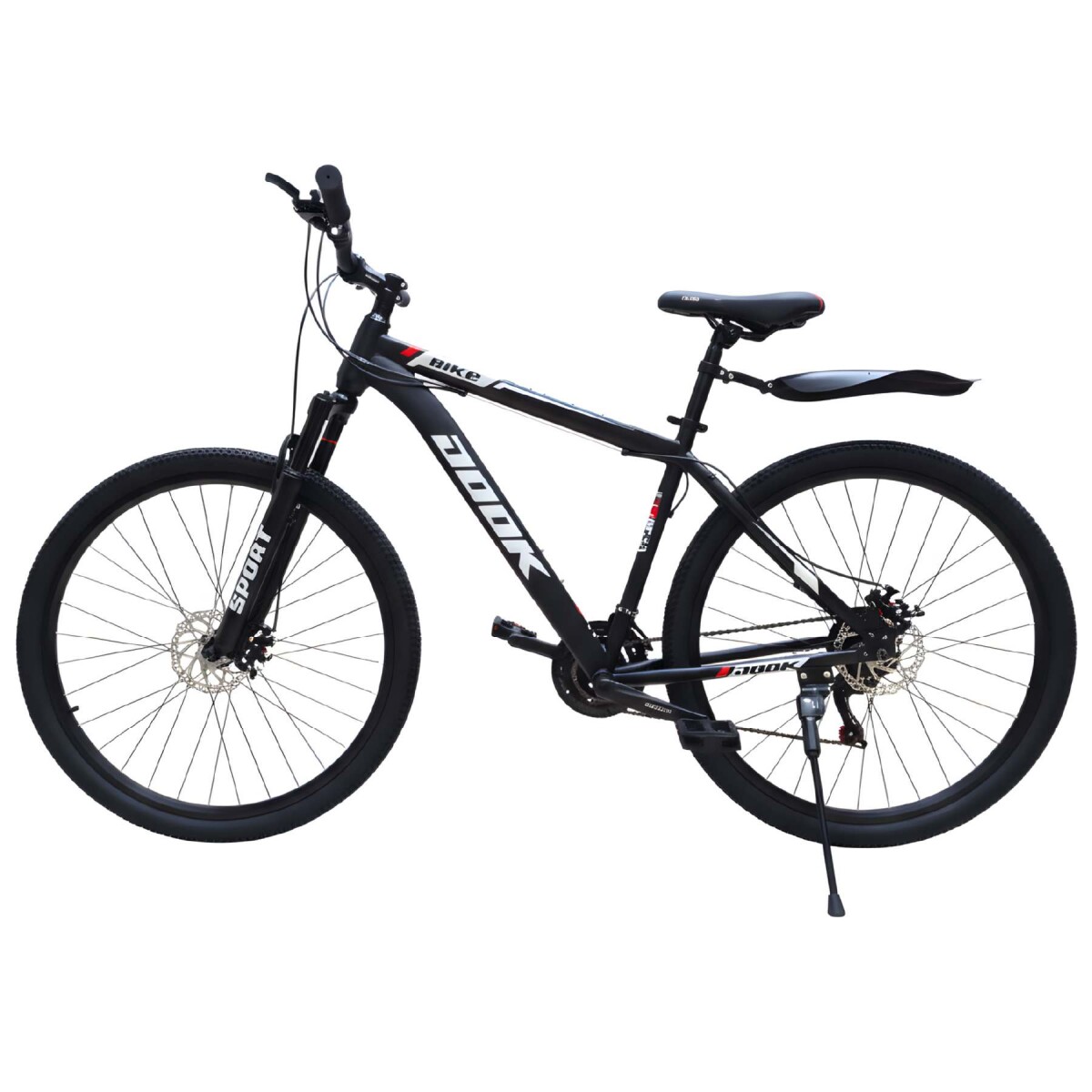 Bicicleta Jook Montaña Rod 29 Freno Disco 21 Velocid Shimano - Color Negro Blanco 