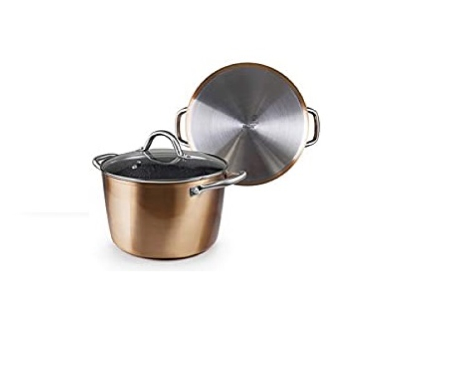 Olla Natura Copper con tapa 24 cm 