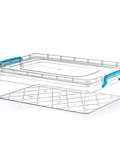 RECIPIENTE RECTANGULAR PLASTICO 13L 32X48X11CM RECIPIENTE RECTANGULAR PLASTICO 13L 32X48X11CM