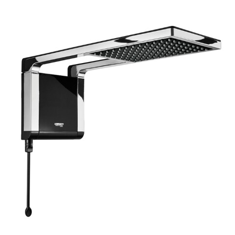 DUCHA ACQUA STORM NEGRO CROMO 220V 6800W DUCHA ACQUA STORM NEGRO CROMO 220V 6800W