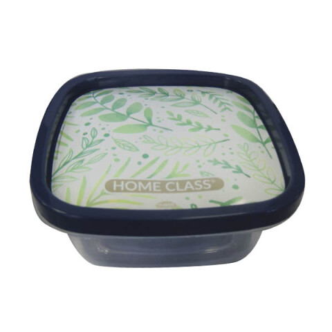 Pote Plástico Varios Diseños 1.2 Lts Hojas