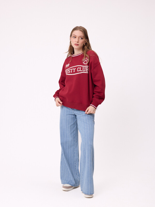 SWEATER CHERBU RUSTY Rojo