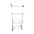Tendedero Vertical Varillas Acero Plegable De 3 Niveles Tender Ropa Lavadero Metal De Pie 54x68x168 Cm Celeste Tendedero Vertical Varillas Acero Plegable De 3 Niveles Tender Ropa Lavadero Metal De Pie 54x68x168 Cm Celeste