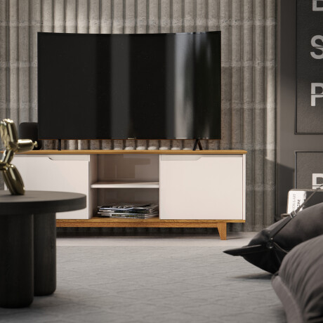 RACK APARADOR PARA TV O AUDIO 2 PUERTAS BASE EN MADERA MACIZA RACK APARADOR PARA TV O AUDIO 2 PUERTAS BASE EN MADERA MACIZA