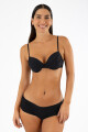Culotte shorty liso Negro