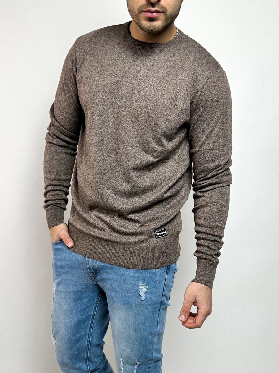 Sweater tejido Sigur - Marron 