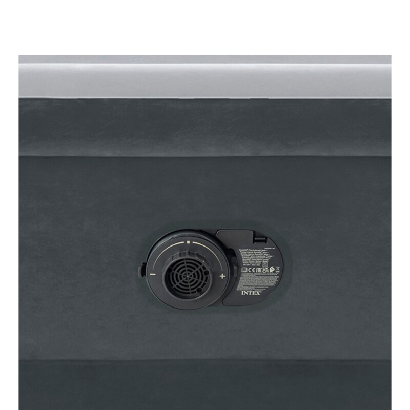 INTEX COLCHON DURA-BEAM DELUXE COMFORT PLUSH FIBER-TECH CON BOMBA 2 PLAZAS QUEEN Intex Colchon Dura-beam Deluxe Comfort Plush Fiber-tech Con Bomba 2 Plazas Queen