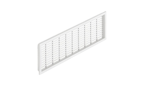 Rejilla de ventilación plástico blanco 149