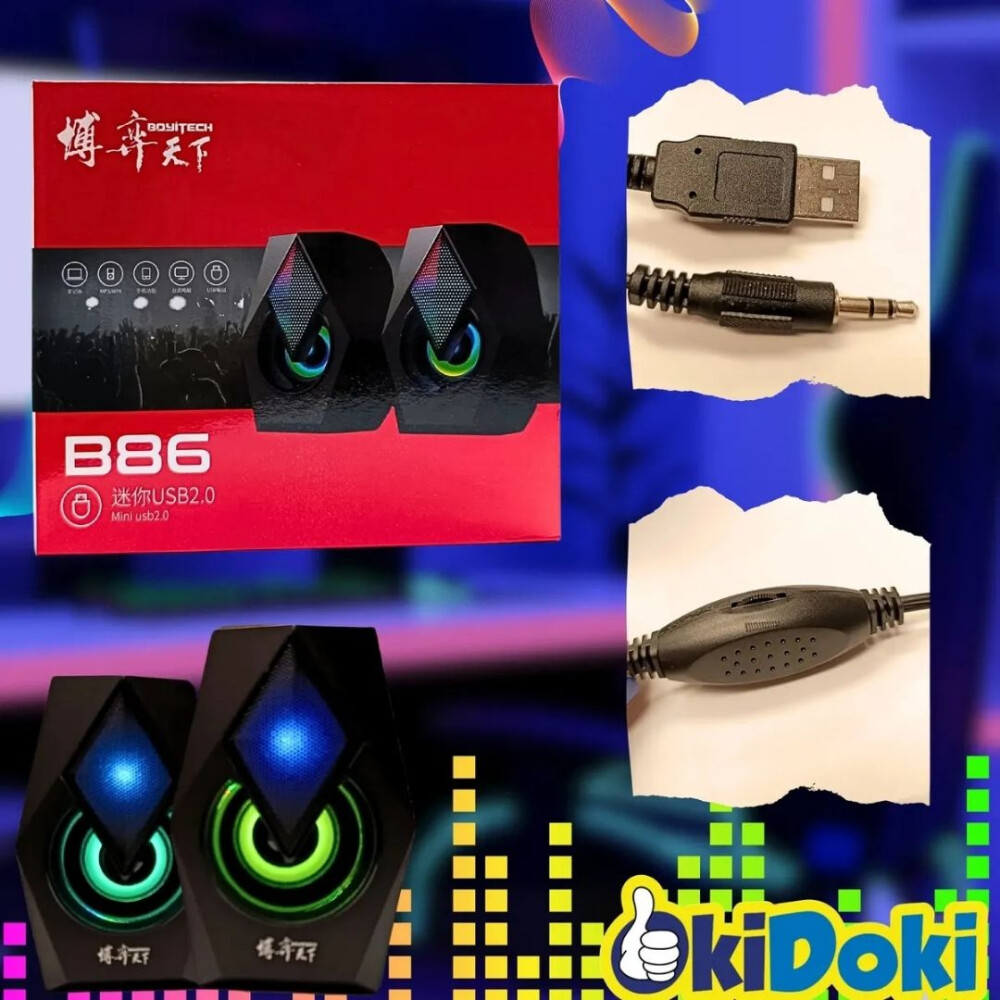 Parlantes Gamer Rgb Para Pc Parlantes Gamer Rgb Para Pc
