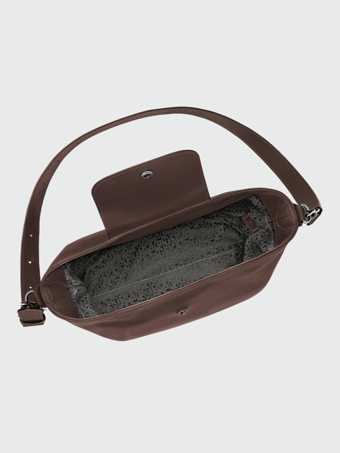 LONGCHAMP - LE PLIAGE XTRA, CARTERA DE HOMBRO M Negro Estampado