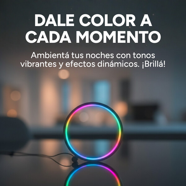 Aro Led Rgb Escritorio Gamer Celular Inalambrico Calidad Aro Led Rgb Escritorio Gamer Celular Inalambrico Calidad