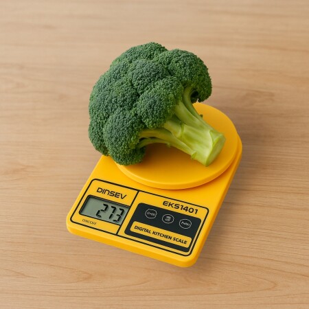 BALANZA DE COCINA DIGITAL DE 1G A 10KG NARANJA