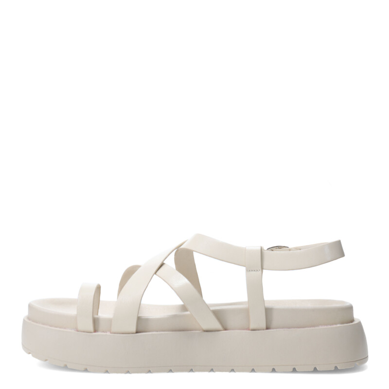 Sandalia de Mujer Miss Carol TORIN con tiras Blanco