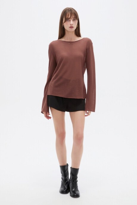 Sweater Geral Chocolate