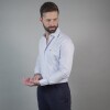 CAMISA LUXURY CELESTE ESPIGADO