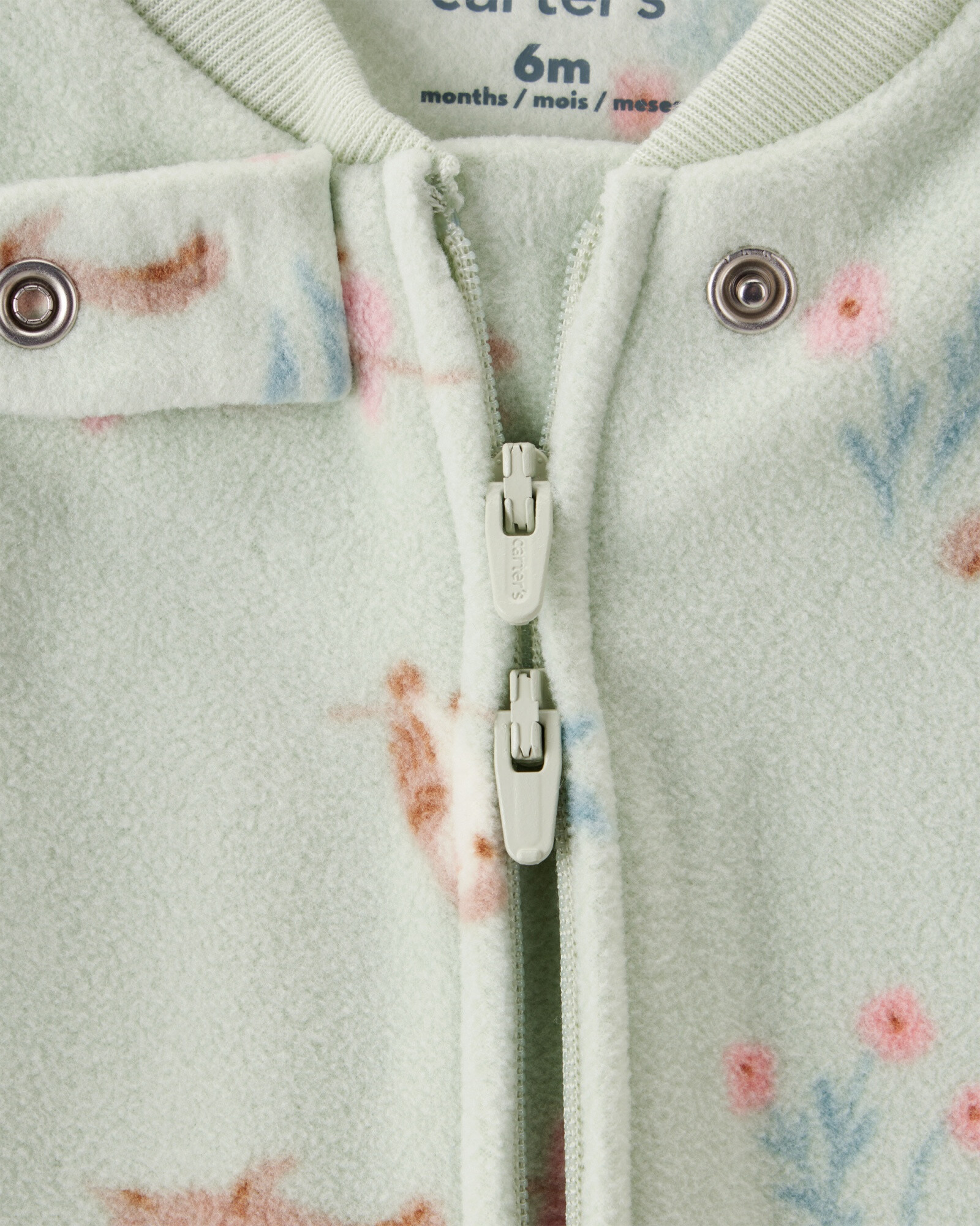 Pijama una pieza de micropolar, con pie, diseño búhos Pijama una pieza de micropolar, con pie, diseño búhos