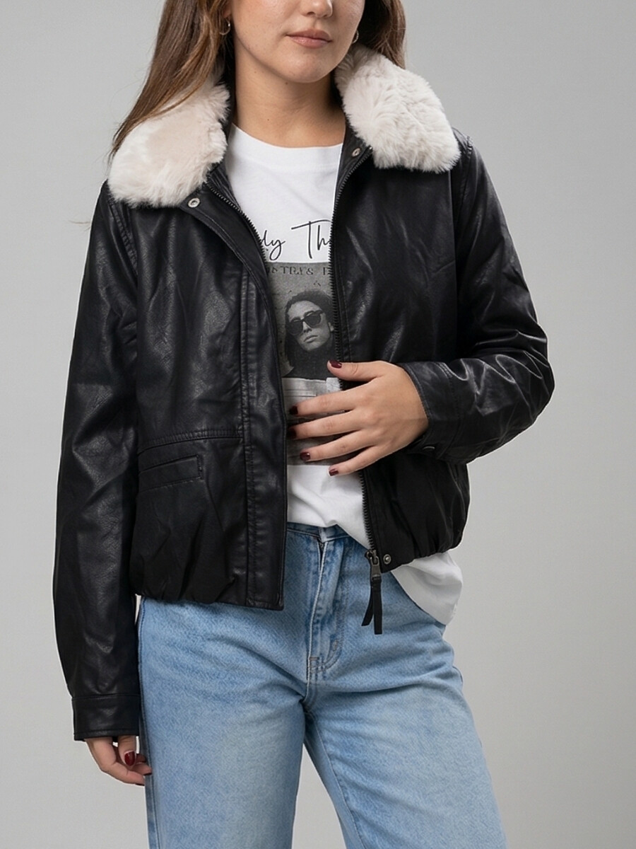 Campera Bear - Negro 