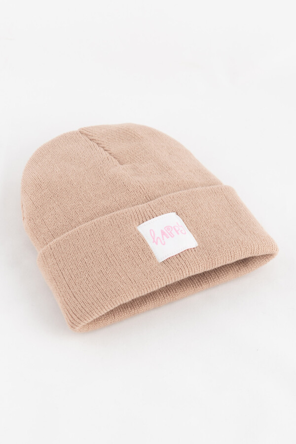 Gorro punto con parche Vison