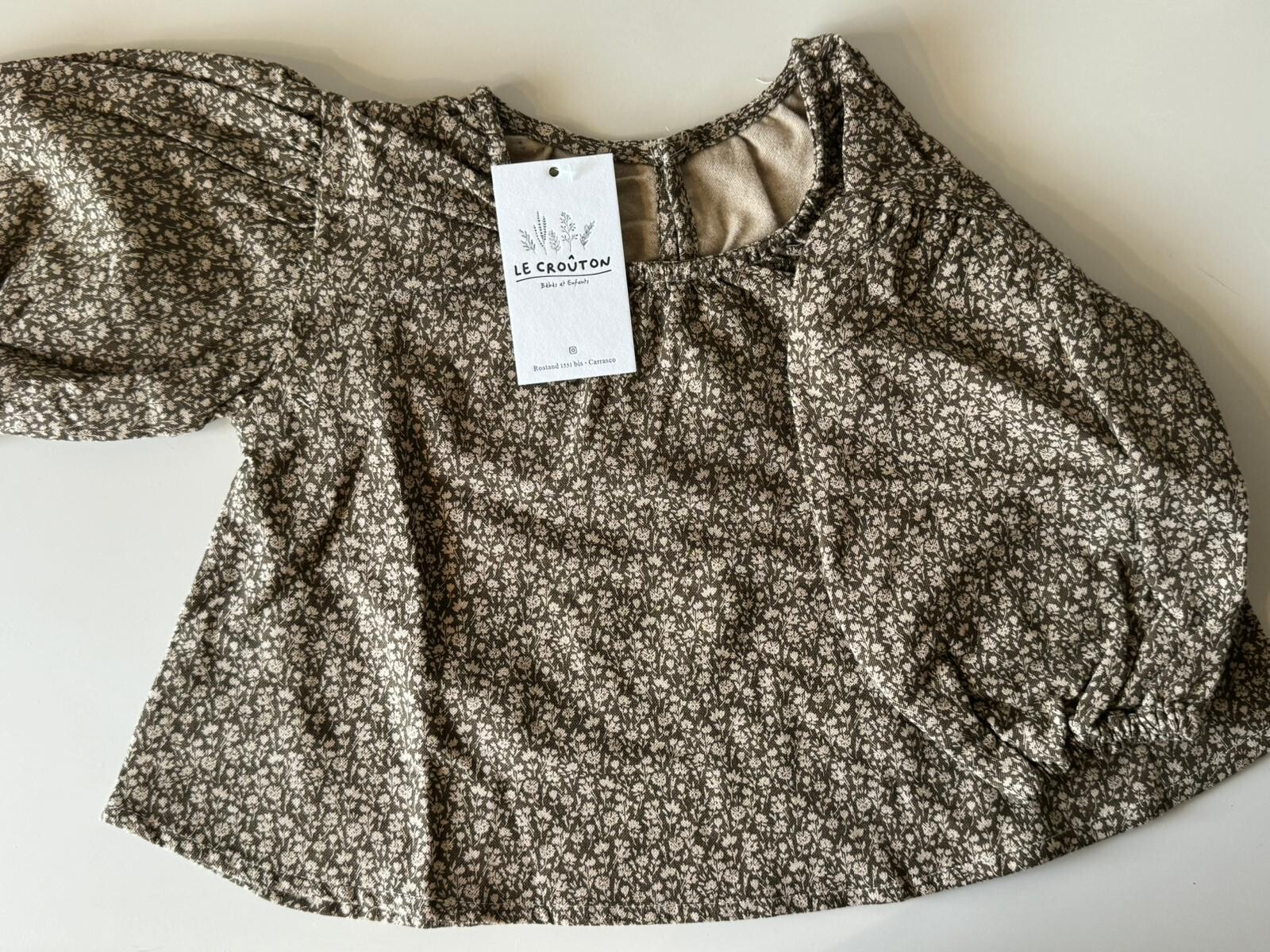 Blusa Liberty chocolate 