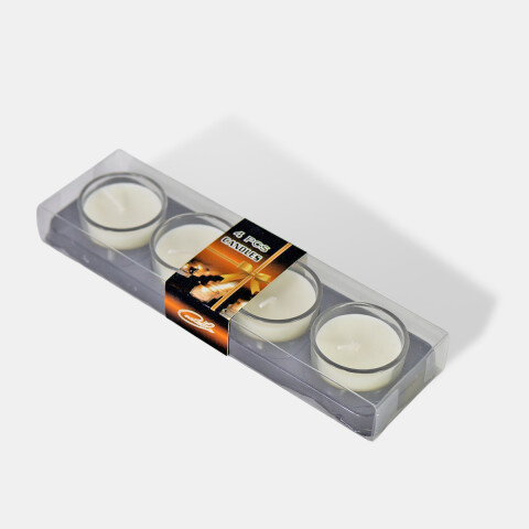 SET VELA AROMATICA 4X2.5CM 4PZAS Unica