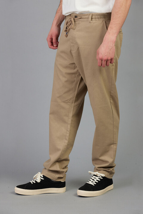 PANTALON LINO AVALON POLANCO Cocoa