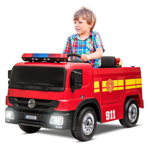 Camión De Bombero Eléctrico Auto Para Niños CAMION BOMBERO ELECTRICO SX1818