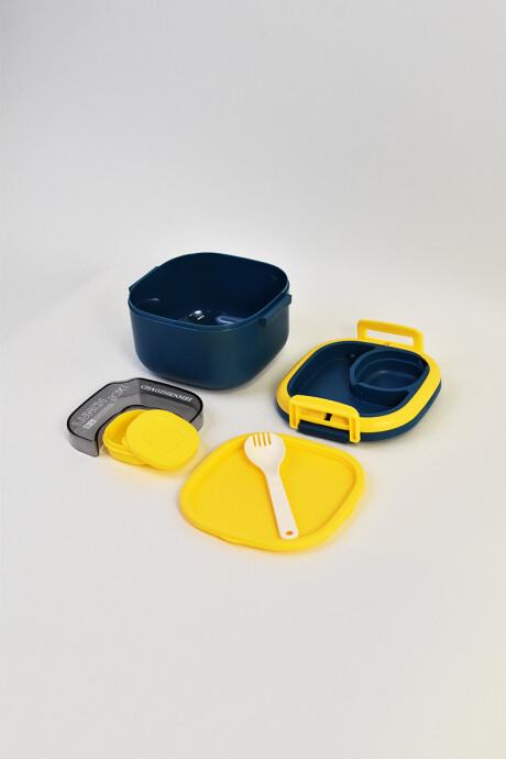 Vianda con accesorios Azul