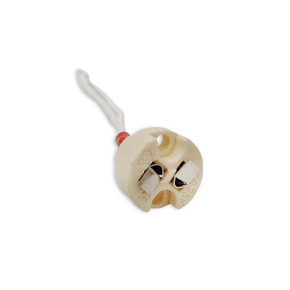 Portalámpara para dicroica Y bi-pin GX5.3 presión VL0130