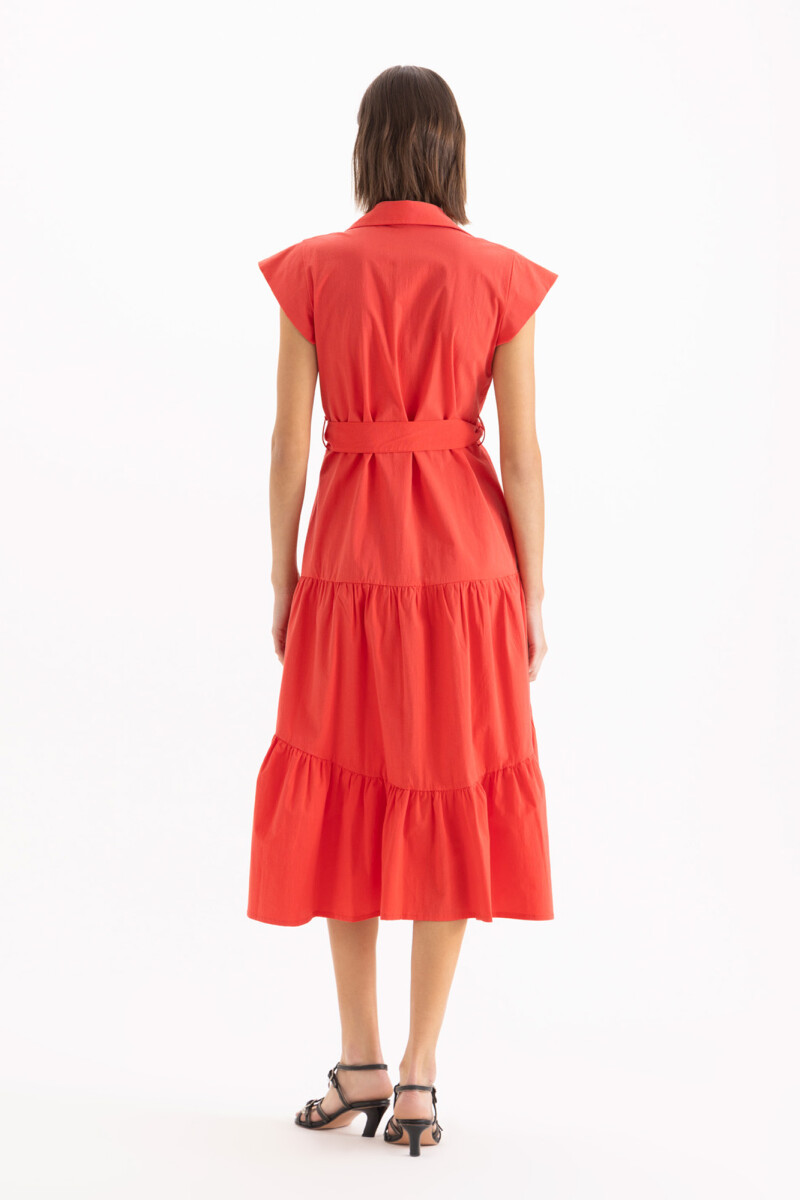 VESTIDO LULI Rojo