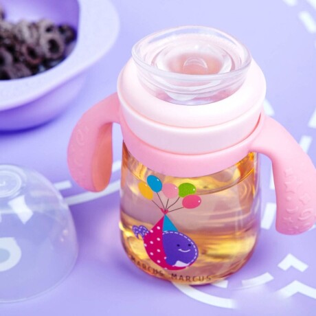 Combo Infantil Cepillo Beter + Vaso Marcus 180ml Celeste