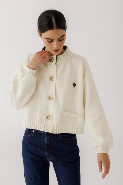 CARDIGAN TERRO PICK Crudo