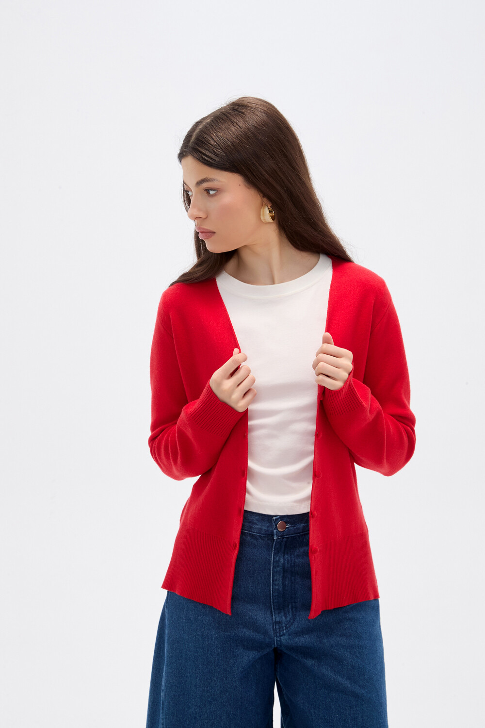 Cardigan Idera Rojo