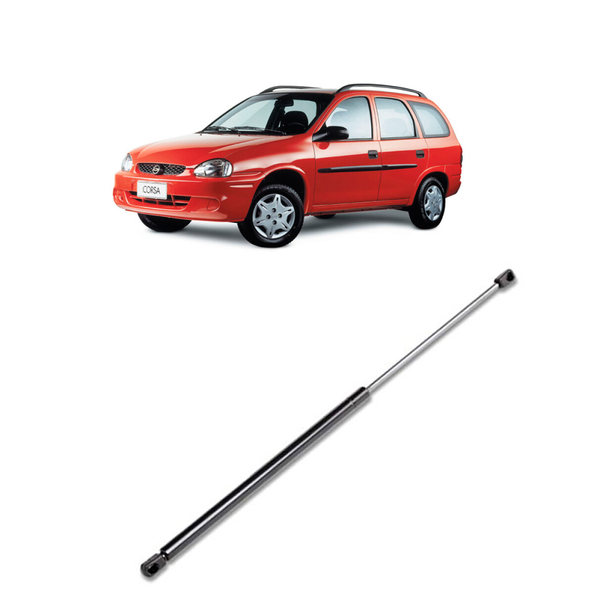 AMORTIGUADOR BAUL CHEVROLET PORTON TRASERO CORSA WAGON - 