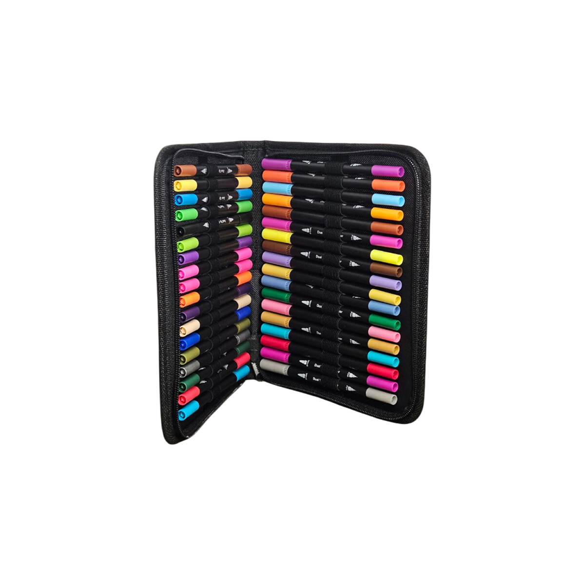 Set de 36 marcadores en estuche 