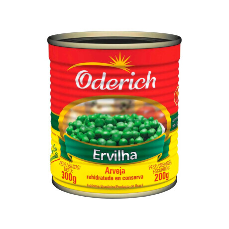 ENLATADO ARVEJAS ODERICH 200GRS ENLATADO ARVEJAS ODERICH 200GRS