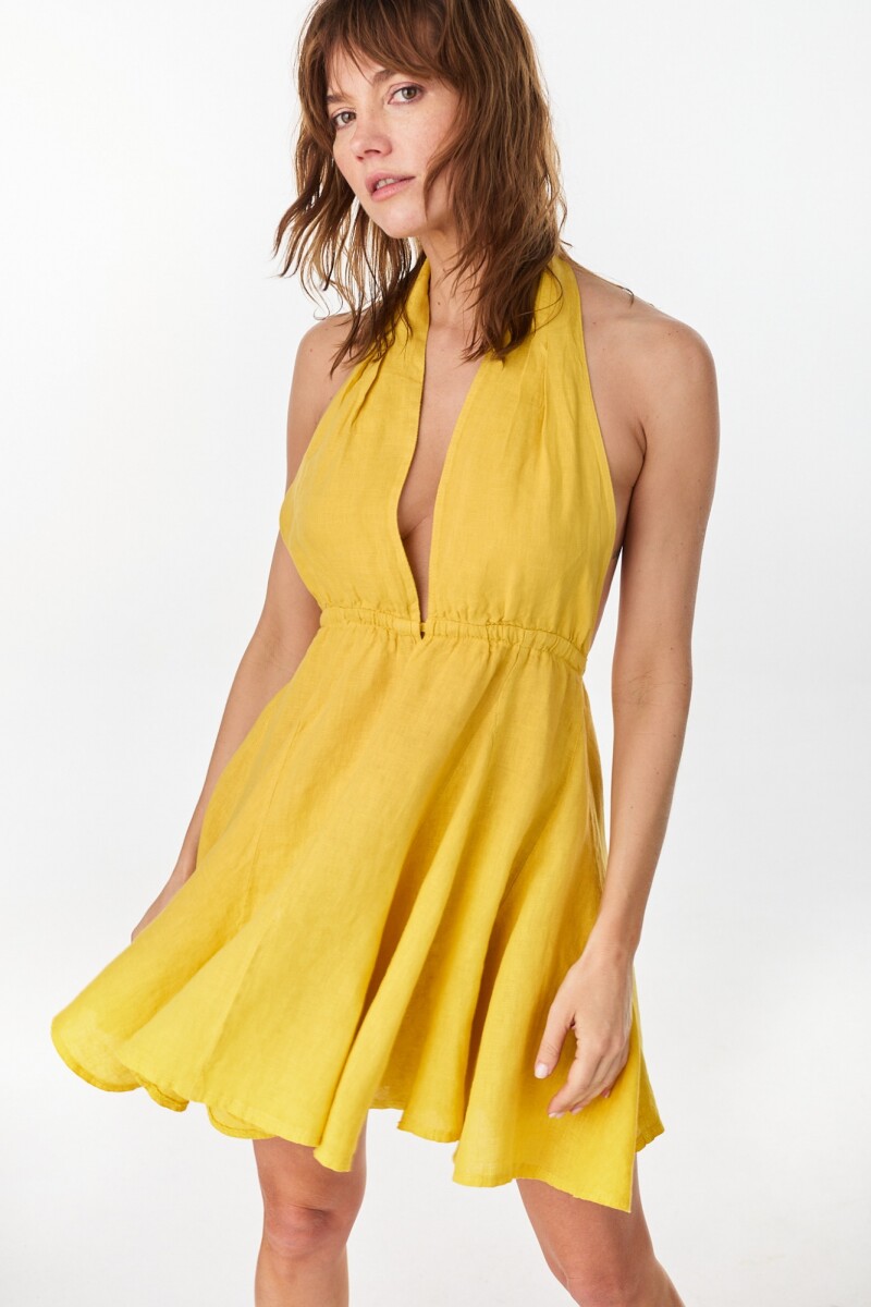 Vestido Bellur Amarillo