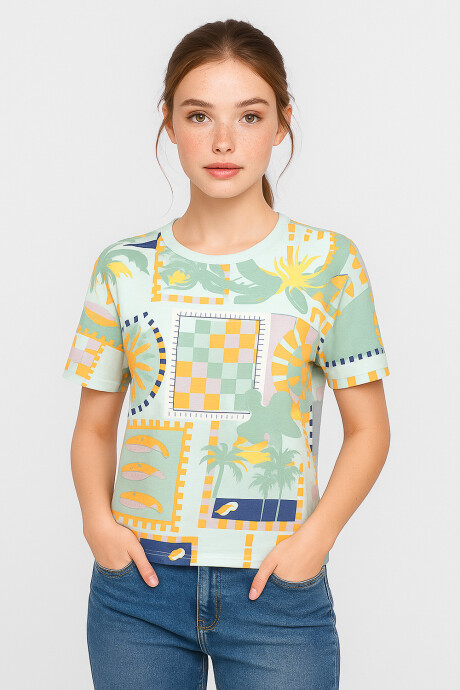 Remera Tazila Estampado 1