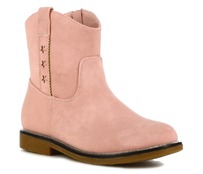 Bota TEXI simil gamuza Pink