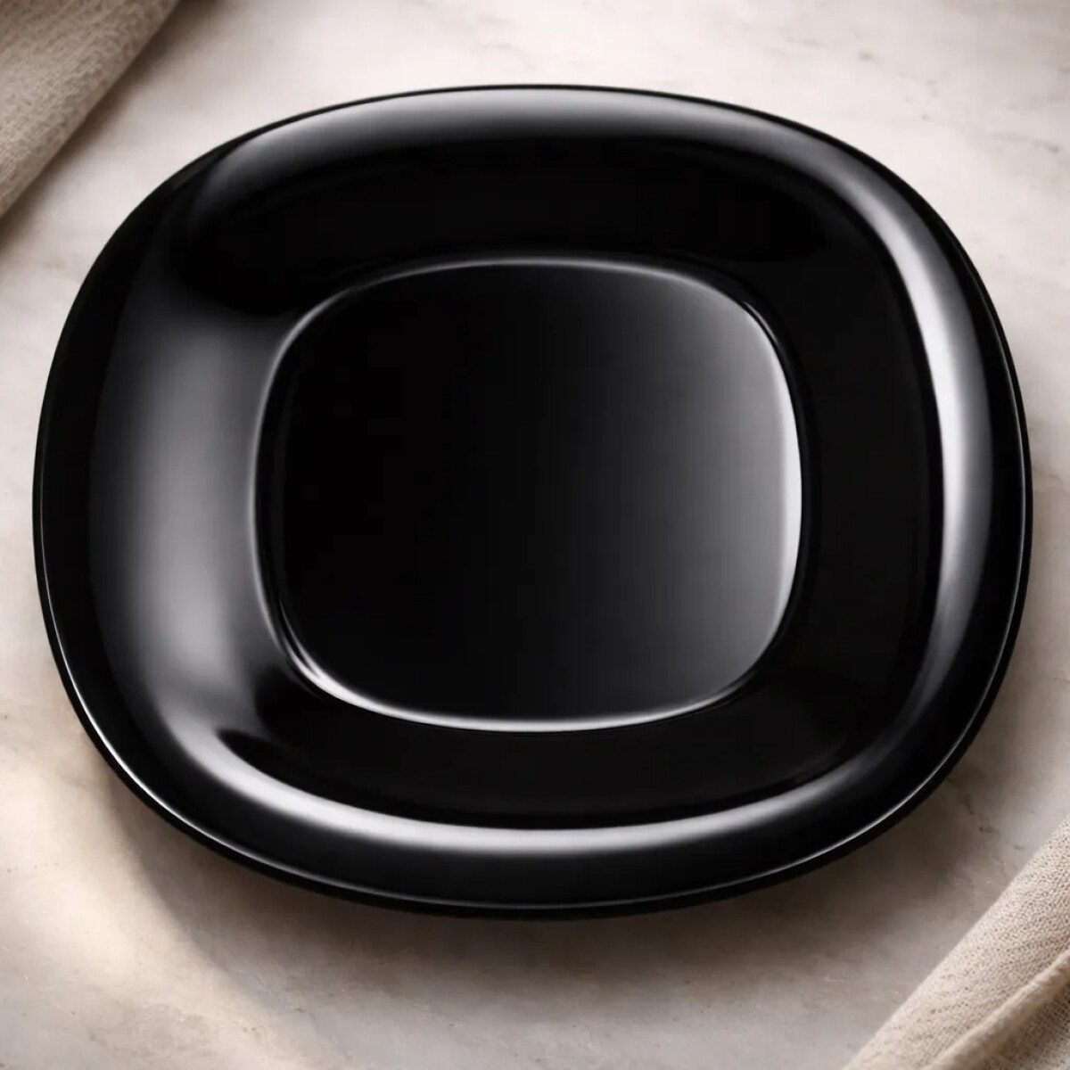 PLATO LLANO CARINE NEGRO - H3666 