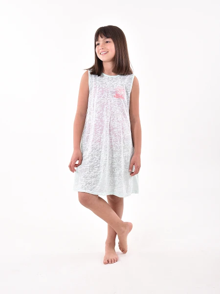 VESTIDO SURFER CELESTE